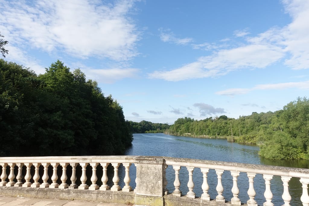 Ornamental bridge in Clumber Park