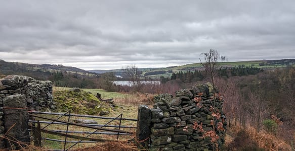Agden Reservoir and High Bradfield